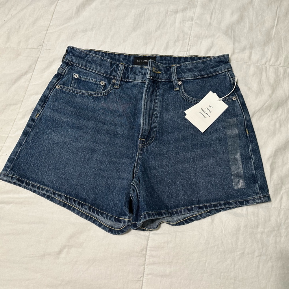 Denim Shorts Size 8 NWT Free Assembly